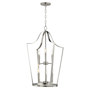 Maxim Lighting Arden 6-Light Pendant - 120V - Satin Nickel