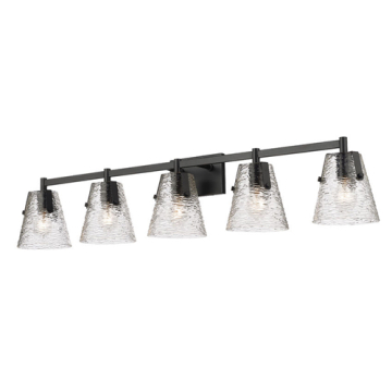 Z-Lite Analia 5-Light Vanity - 120V - Matte Black