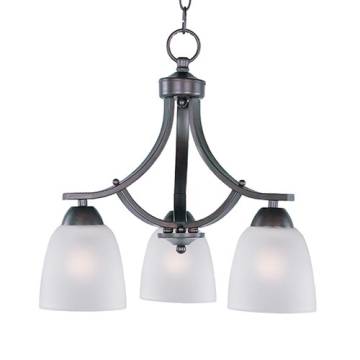 Maxim Lighting Axis 3-Light Chandelier - 120V - Oil Rubbed Bronze