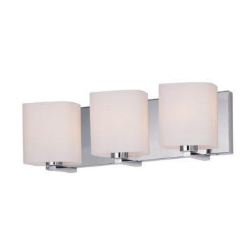Maxim Lighting Wrap 3-Light Bath Vanity Light - 120V - Polished Chrome