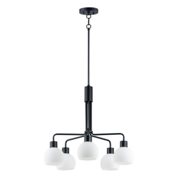 Maxim Lighting Coraline 5-Light Chandelier - 120V - Black