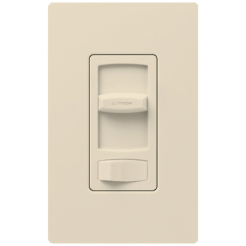 Lutron Skylark Contour Reverse-Phase ELV Dimmer for LED/INC/HAL/CFL - Light Almond