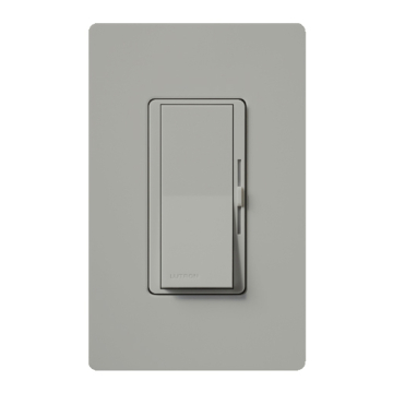 Lutron Diva Reverse-Phase ELV Dimmer - Single-Pole / 3-Way - Gray