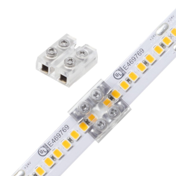 DiodeLED Tape Light Terminal Block - 12mm - Tape-to-Tape Connector