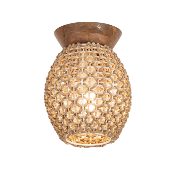 Maxim Lighting Cotswold Flush Mount - 120V - Wicker