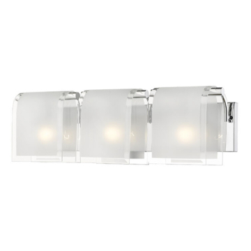 Z-Lite Zephyr 3-Light Vanity - 120V - Chrome