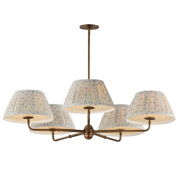 Maxim Lighting Dunbridge 5-Light Chandelier - 120V - Weathered Brass