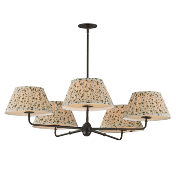 Maxim Lighting Dunbridge 5-Light Chandelier - 120V - Antique Bronze