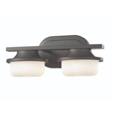 Z-Lite Optum 2-Light LED Vanity - 3000K - 120V - Bronze