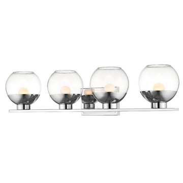 Z-Lite Osono 4-Light LED Vanity - 3000K - 120V - Chrome 