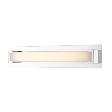Z-Lite Elara 28" 1-Light LED Vanity - 3000K - 120V - Chrome 