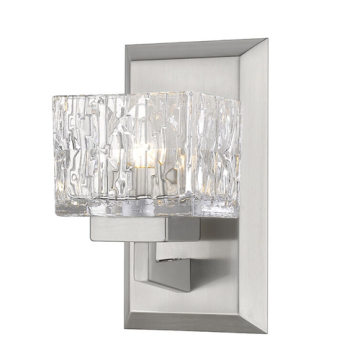 Z-Lite Rubicon 1-Light LED Wall Sconce - 3000K - 120V - Brushed Nickel