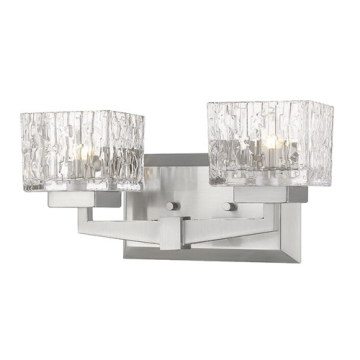 Z-Lite Rubicon 2-Light Vanity - 120V - Brushed Nickel