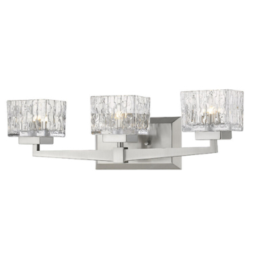 Z-Lite Rubicon 3-Light LED Vanity - 3000K - 120V - Brushed Nickel