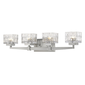 Z-Lite Rubicon 4-Light Vanity - 120V - Brushed Nickel