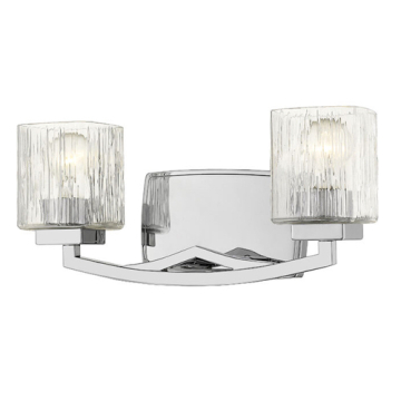 Z-Lite Zaid 2-Light Vanity - 120V - Chrome