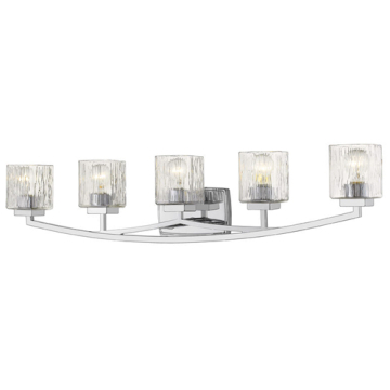 Z-Lite Zaid 5-Light Vanity - 120V - Chrome