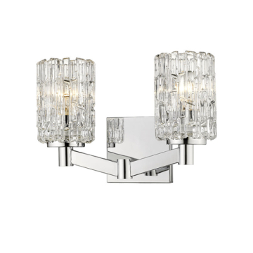 Z-Lite Aubrey 2-Light Vanity - 120V - Chrome