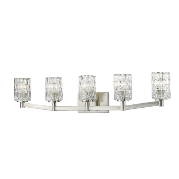 Z-Lite Aubrey 5-Light Vanity - 120V - Brushed Nickel