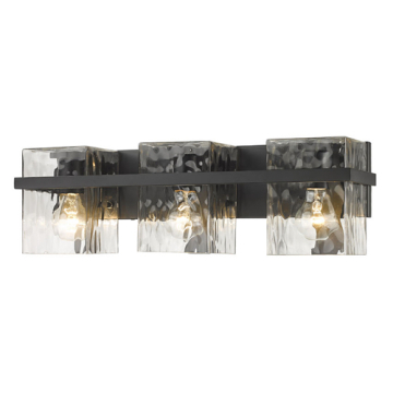 Z-Lite Bennington 3-Light Vanity - 120V - Matte Black