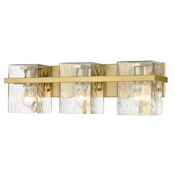 Z-Lite Bennington 3-Light Vanity - 120V - Modern Gold