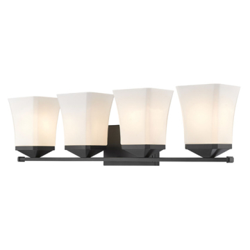 Z-Lite Darcy 4-Light Vanity - 120V - Matte Black