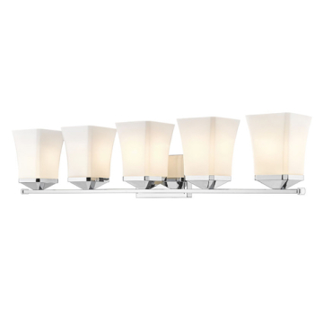Z-Lite Darcy 5-Light Vanity - 120V - Chrome