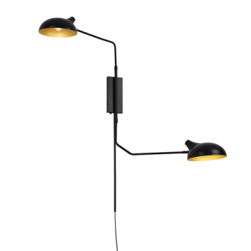 Z-Lite Bellamy 2-Light Wall Sconce - 120V - Matte Black