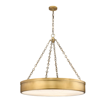 Z-Lite Anders 3-Light LED Chandelier - CCT Selectable - 120V - Rubbed Brass