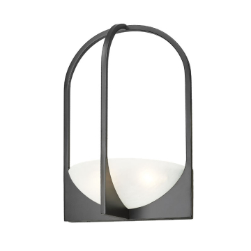 Z-Lite Devon 2-Light Wall Sconce - 120V - Matte Black