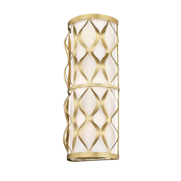 Z-Lite Harden 3-Light Wall Sconce - 120V - Modern Gold