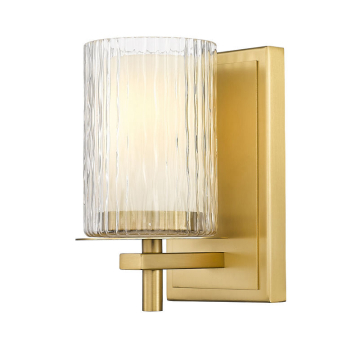 Z-Lite Grayson 1-Light Wall Sconce - 120V - Modern Gold