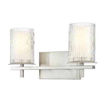 Z-Lite Grayson 2-Light Vanity - 120V - Brushed Nickel