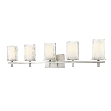 Z-Lite Grayson 5-Light Vanity - 120V - Brushed Nickel