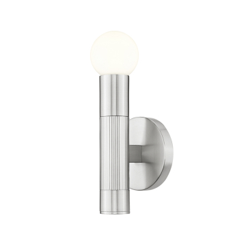 Z-Lite Stari 1-Light Wall Sconce - 120V - Brushed Nickel