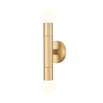 Z-Lite Stari 2-Light Wall Sconce - 120V - Modern Gold