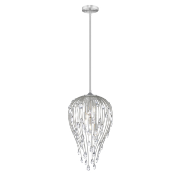 Z-Lite Gabriella 15" 5-Light Pendant - 120V - Brushed Nickel