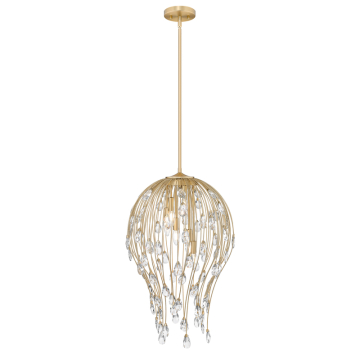 Z-Lite Gabriella 18" 6-Light Pendant - 120V - Modern Gold