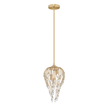 Z-Lite Gabriella 9" 3-Light Pendant - 120V - Modern Gold