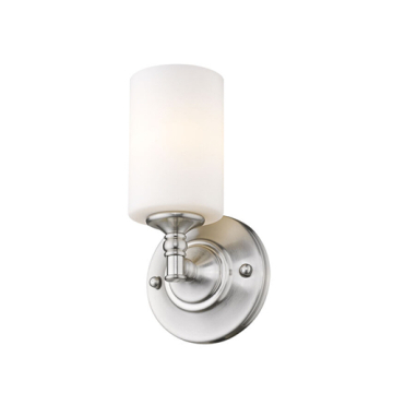 Z-Lite Cannondale 1-Light Wall Sconce - 120V - Brushed Nickel