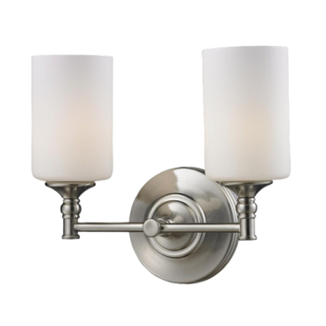 Z-Lite Cannondale 2-Light Vanity - 120V - Brushed Nickel