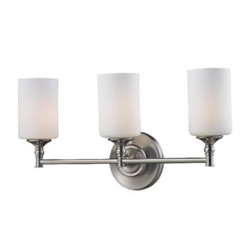 Z-Lite Cannondale 3-Light Vanity - 120V - Brushed Nickel