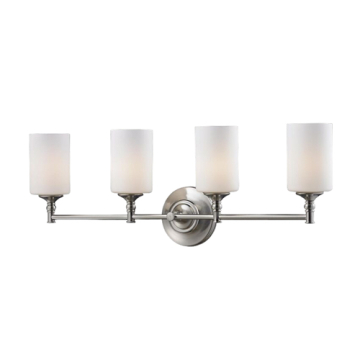 Z-Lite Cannondale 4-Light Vanity - 120V - Brushed Nickel