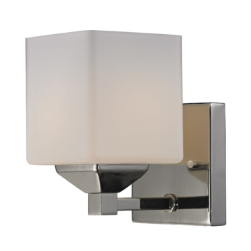 Z-Lite Quube 1-Light Wall Sconce - 120V - Chrome