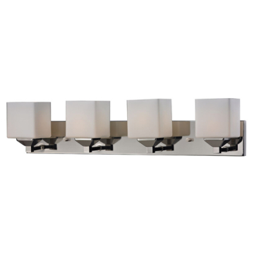 Z-Lite Quube 4-Light Vanity - 120V - Chrome