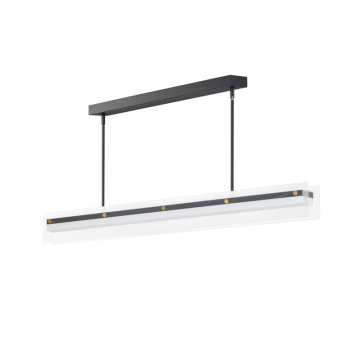 Maxim Lighting Spectre 48" Linear Pendant - CCT Selectable - 120-277V - Black / Natural Aged Brass