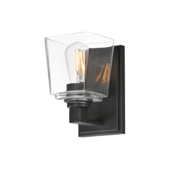 Maxim Lighting Cubos 1-Light Wall Sconce - 120V - Black