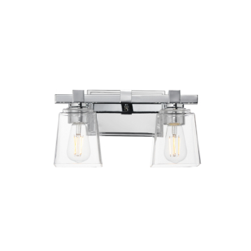 Maxim Lighting Cubos 2-Light Wall Sconce - 120V - Polished Chrome