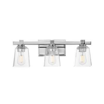 Maxim Lighting Cubos 3-Light Bath Vanity Light - 120V - Polished Chrome