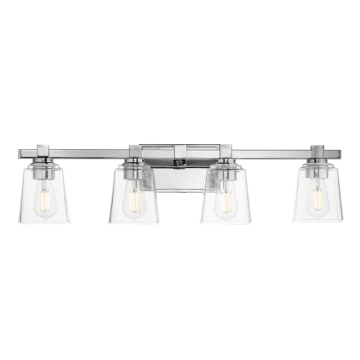 Maxim Lighting Cubos 4-Light Bath Vanity Light - 120V - Polished Chrome